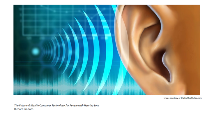 Figure 1: Author One - Icon/Poster Image Image showing an ear with wireless wavelengths illustrating someone listening.